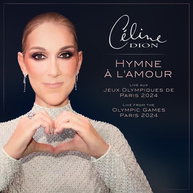 Album cover art for Hymne à l'amour (Live aux Jeux Olympiques de Paris 2024 / Live from the Olympic Games Paris 2024)