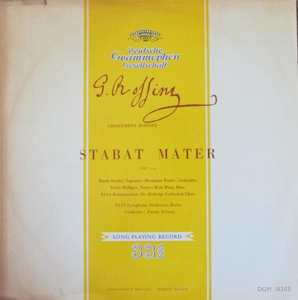 Rossini: Stabat Mater - Kodály: Psalmus hungaricus