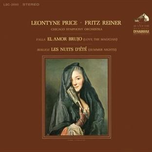 Album cover art for Leontyne Price - Hector Berlioz: Les Nuits D'été Op. 7; Manuel De Falla: El Amor Brujo