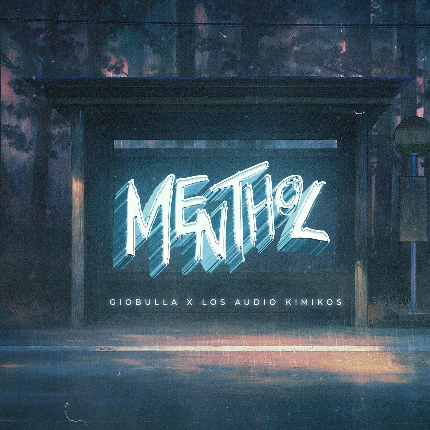 Lyric cover art as blurred background