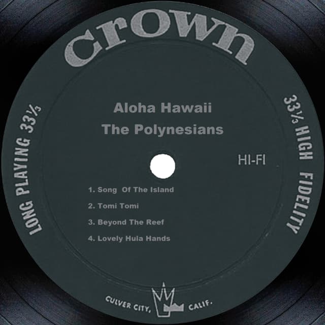 Album cover art for Aloha Hawaii