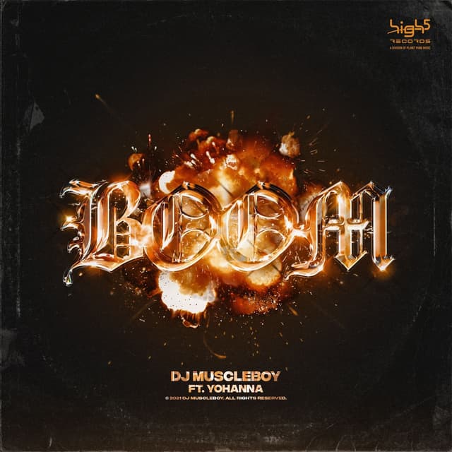 Album cover art for BOOM