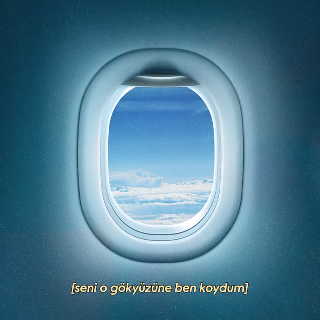 Album cover art for seni o gökyüzüne ben koydum