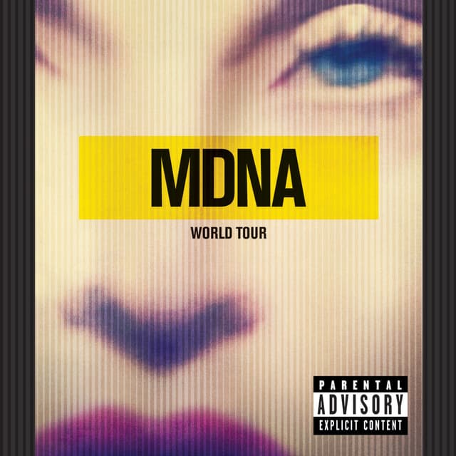 Album cover art for MDNA World Tour