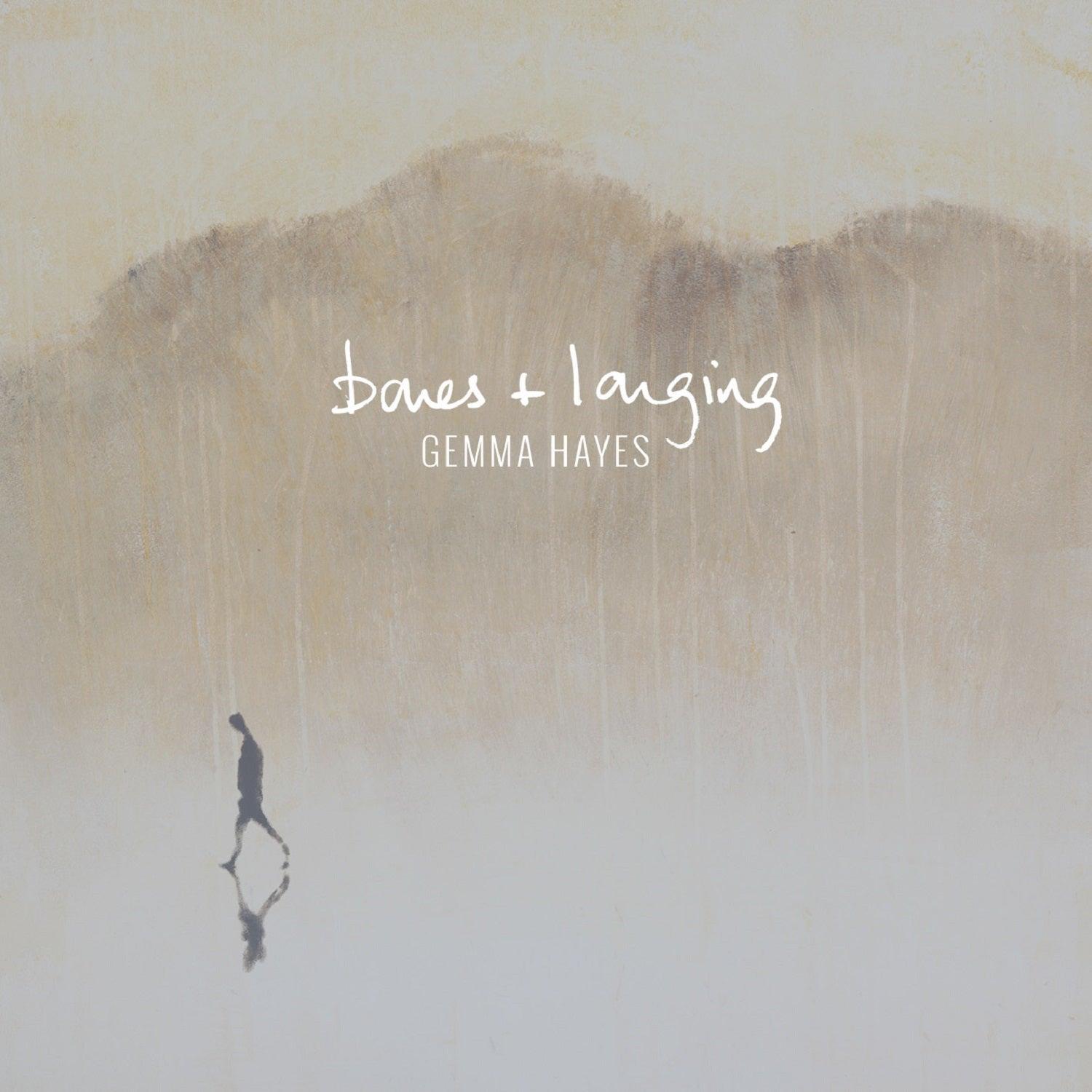 Lyric cover art as blurred background