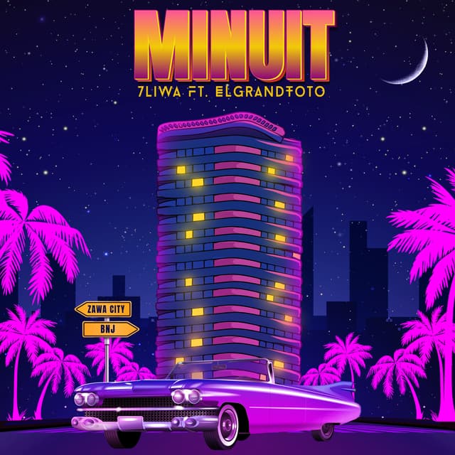 Album cover art for Minuit