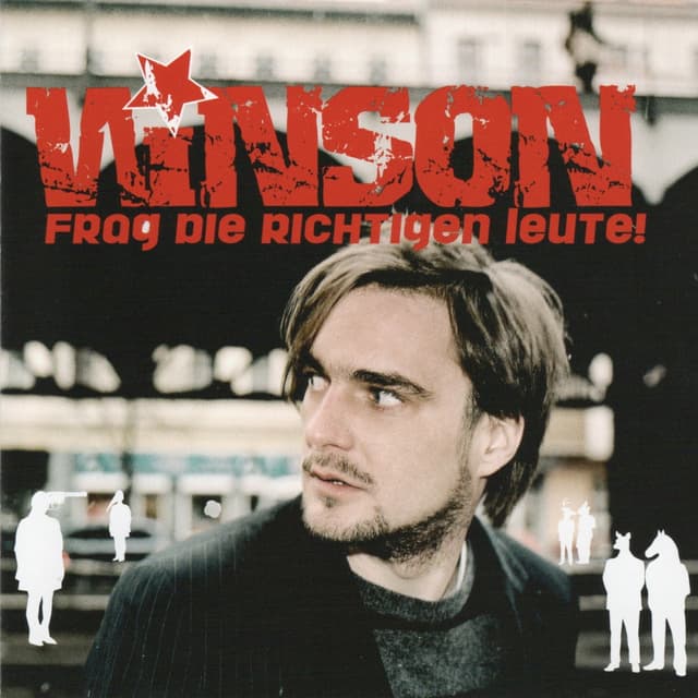 Album cover art for Frag die richtigen Leute