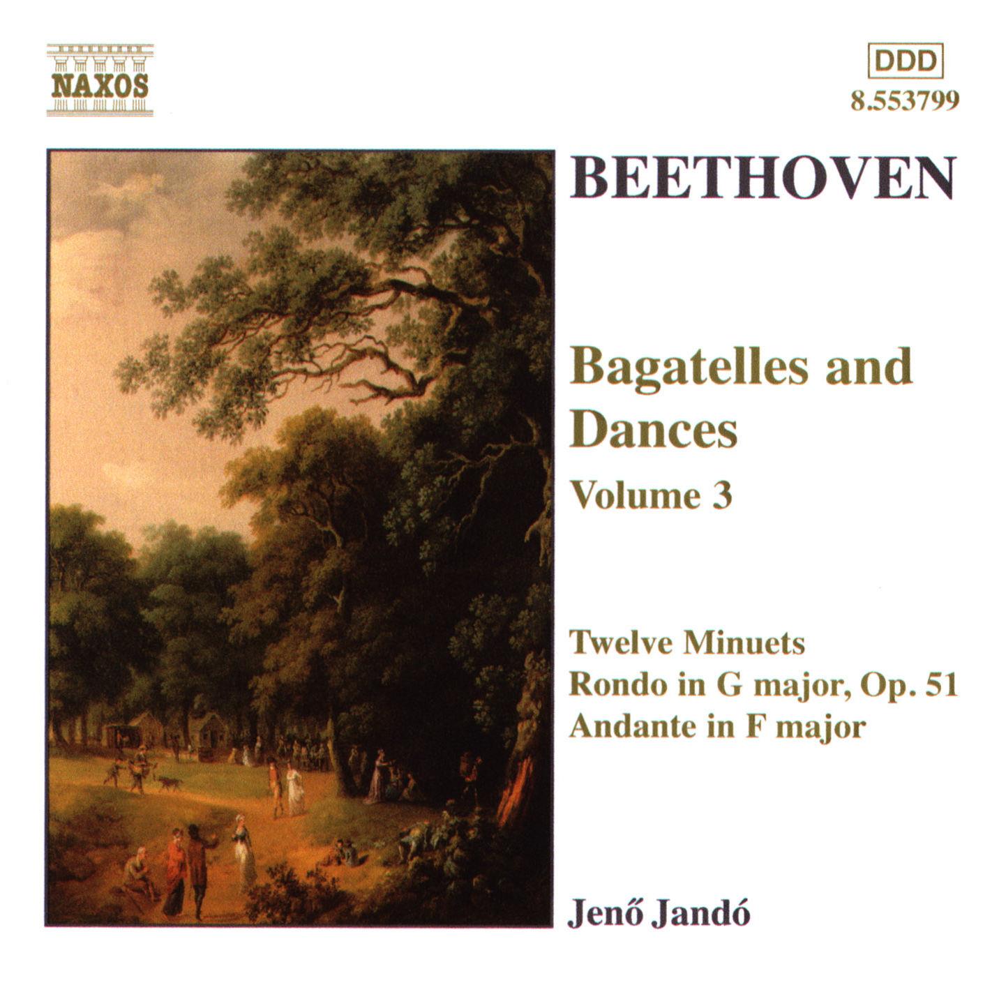 Beethoven: Bagatelles and Dances, Vol. 3