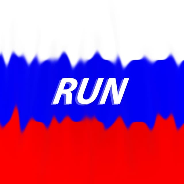 Album cover art for Run