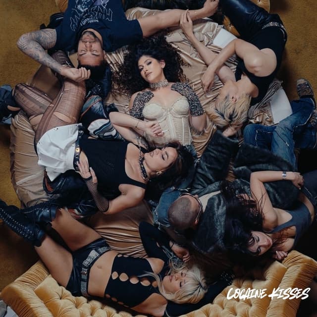 Album cover art for Cocaine Kisses