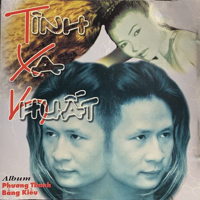 Album cover art for Tình xa khuất