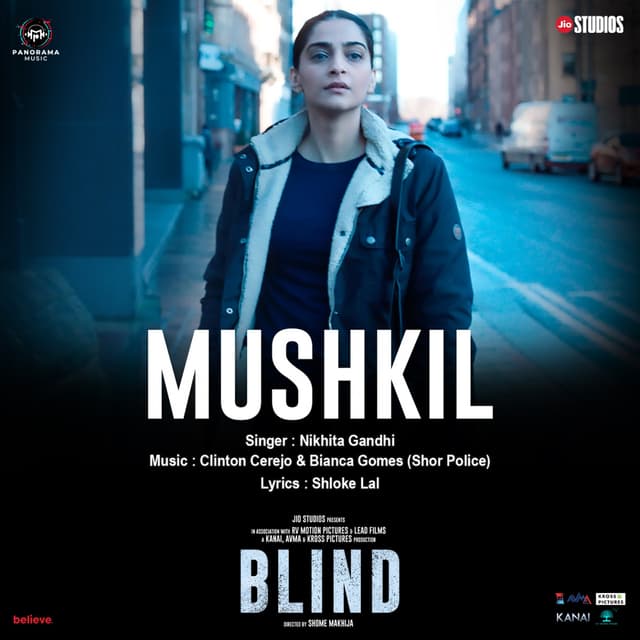 Album cover art for Mushkil (From “Blind”)