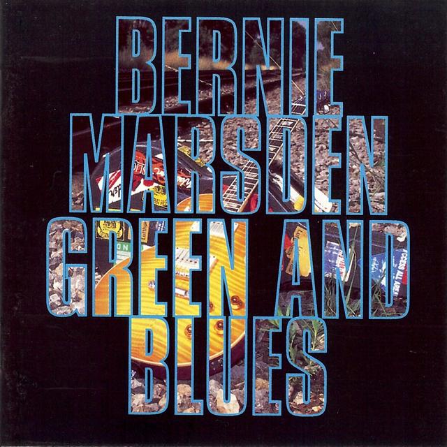 Album cover art for Green and Blues