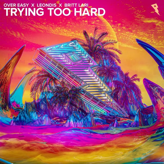 Album cover art for Trying Too Hard