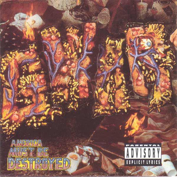 Album cover art for America Must Be Destroyed