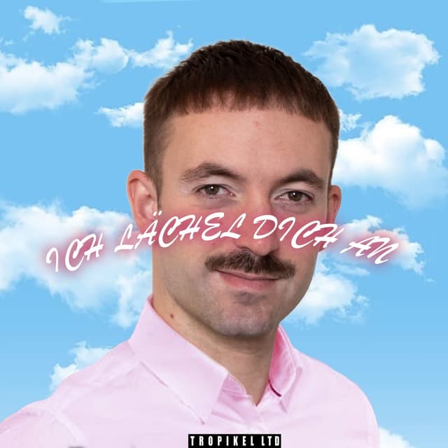 Album cover art for Ich lächel dich an