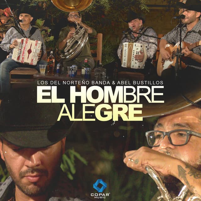 Album cover art for El Hombre Alegre