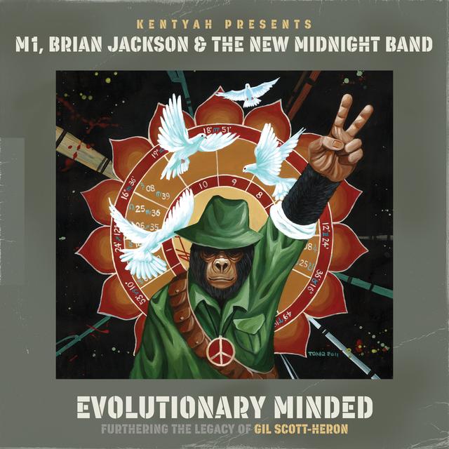Album cover art for Evolutionary Minded