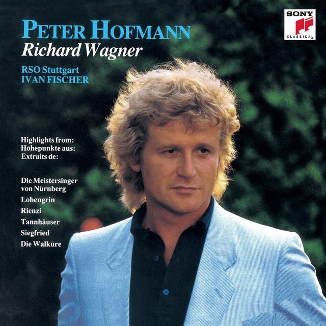 Album cover art for Peter Hofmann Singt Arien Von Richard Wagner