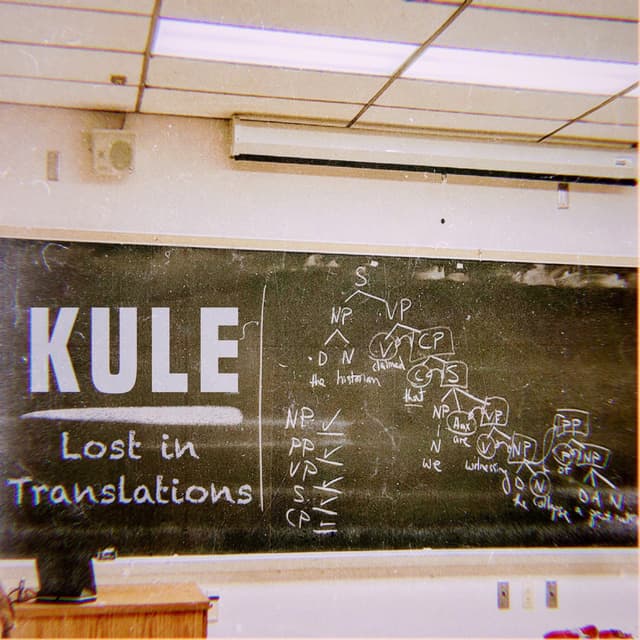 Album cover art for Lost In Translations