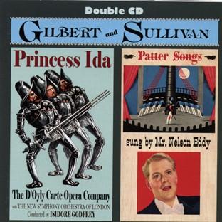 Album cover art for Gilbert & Sullivan: Princess Ida & Patter Songs