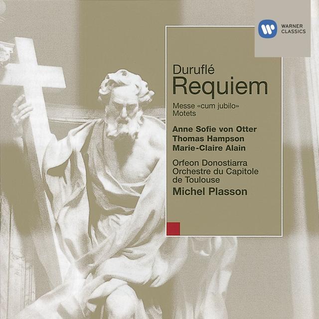 Album cover art for Durufle : Requiem - Messe (cum Jubilo) - Plasson