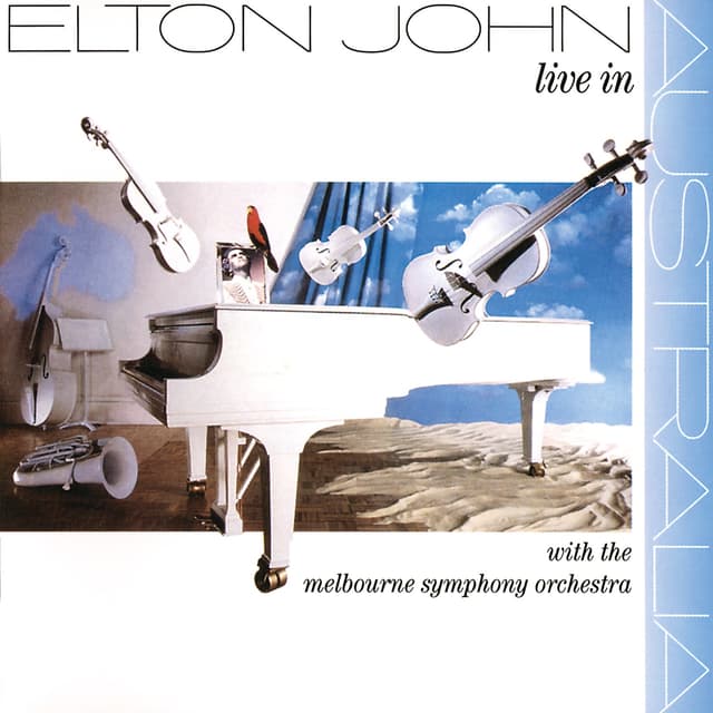 Album cover art for Live in Australia