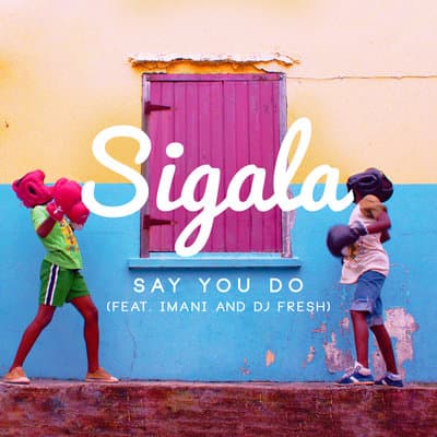 Album cover art for Say You Do