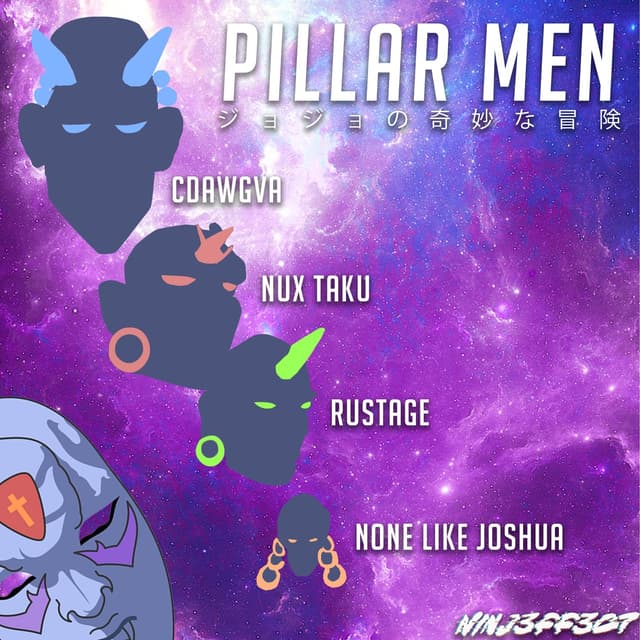Album cover art for Pillar Men (From “JoJo’s Bizarre Adventure: Battle Tendency”)