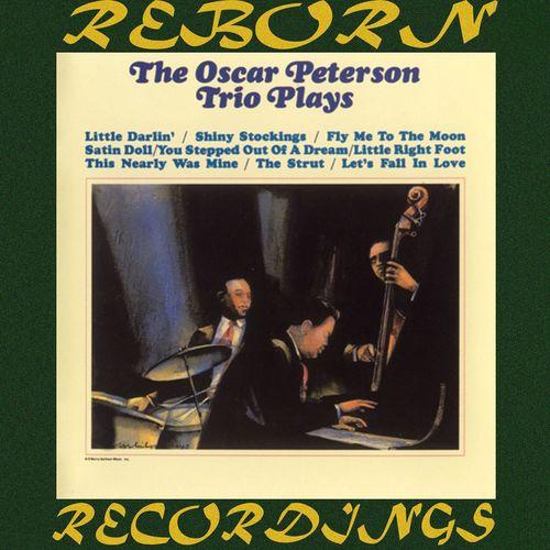 Album cover art for The Oscar Peterson Trio Plays