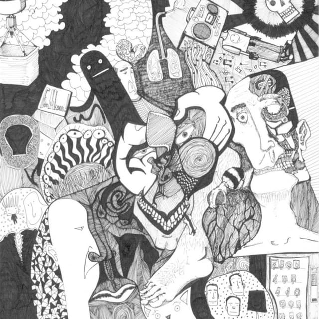 Album cover art for The Tragedian’s Decoupage