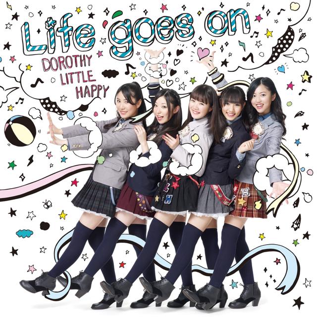 Album cover art for Life goes on