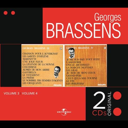 Album cover art for Georges Brassens III - Georges Brassens IV