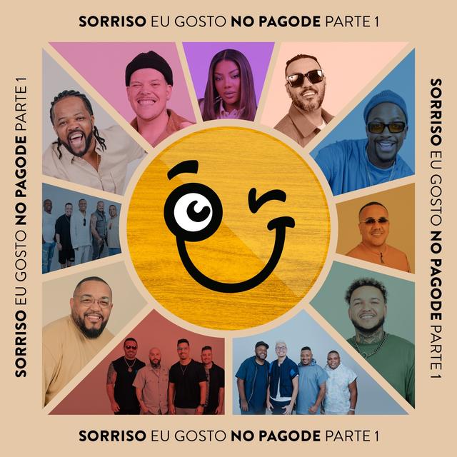 Album cover art for Sorriso Eu Gosto No Pagode - Parte 1