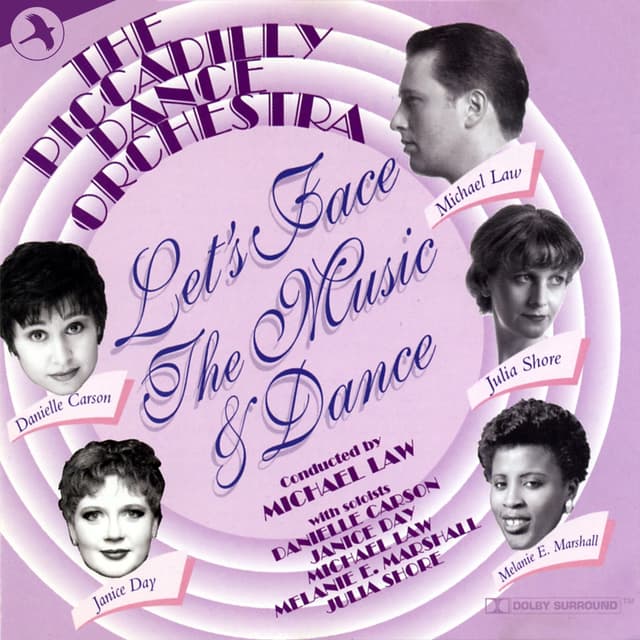 Album cover art for Let’s Face the Music and Dance