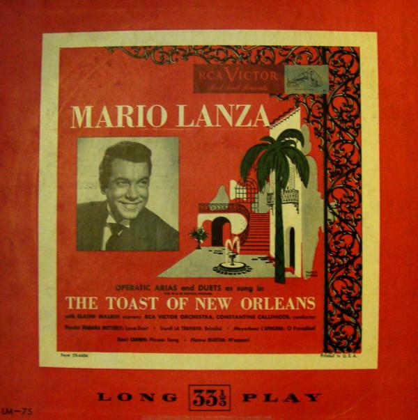 Album cover art for The Toast of New Orleans