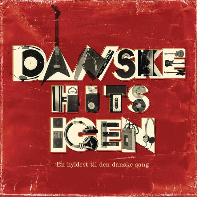 Album cover art for Danske Hits Igen - En Hyldest Til Den Danske Sang