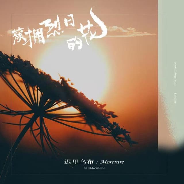 Album cover art for 簇拥烈日的花