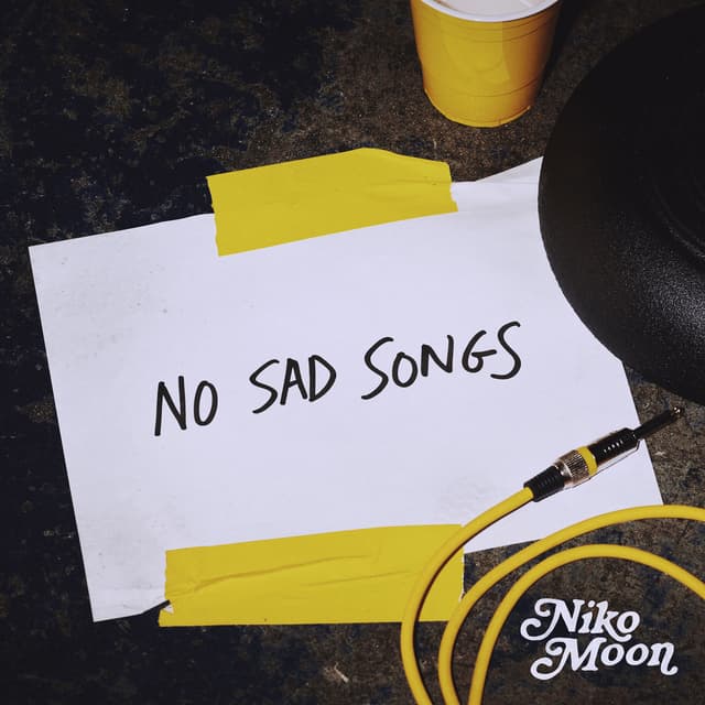 Album cover art for No Sad Songs