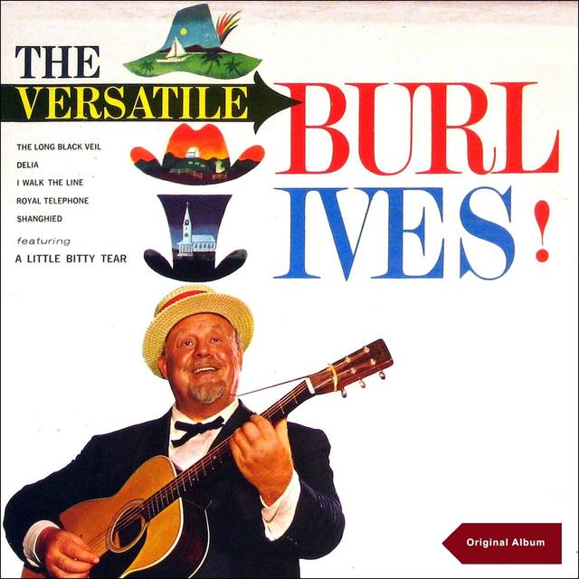 Album cover art for The Versatile Burl Ives