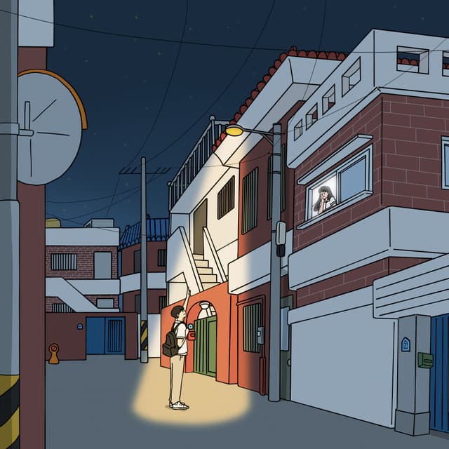 Album cover art for Beautiful night
