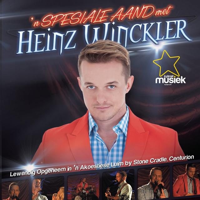 Album cover art for N Spesiale Aand Met, Heinz Winckler