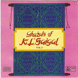 Album cover art for Ghazals Of K.l.saigal, Vol. 5