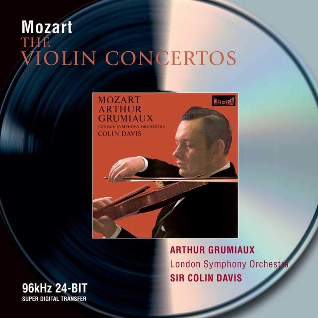 Album cover art for Mozart: Violin Concertos