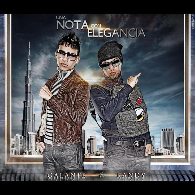 Album cover art for Una Nota con Elegancia