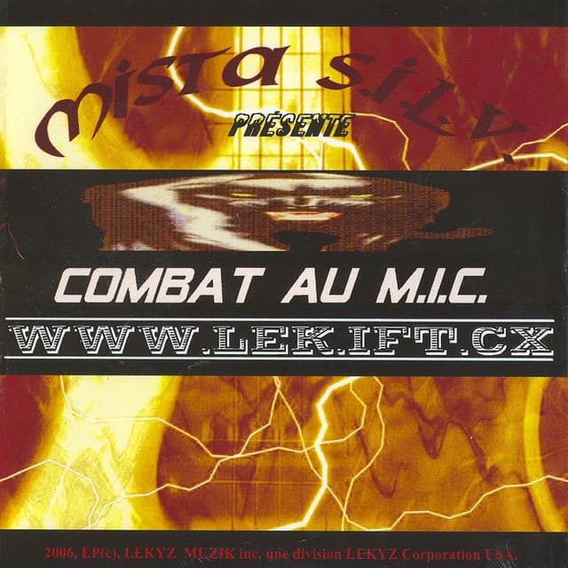 Album cover art for Combat Au M.i.c.
