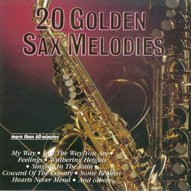 Album cover art for 20 Golden Sax Melodies