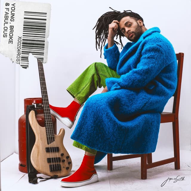 Album cover art for Young, Broke & Fabulous