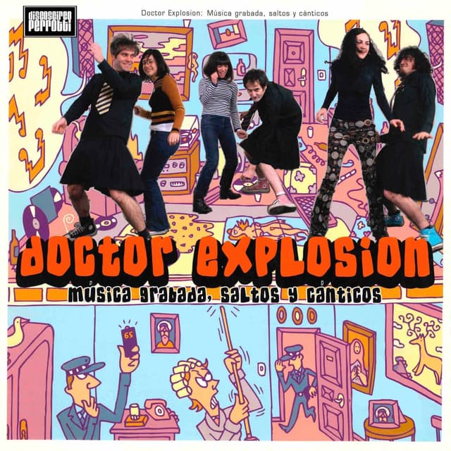 Album cover art for Música Grabada, Saltos Y Cánticos