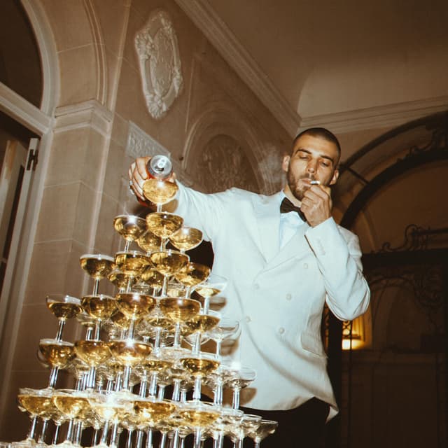 Album cover art for Champagne en canette
